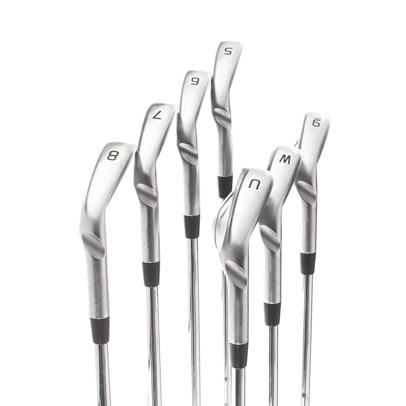 Ping i230 Steel Mens Right Hand Irons 5-UW Blue Dot 1* Upright Stiff - KBS Tour 120