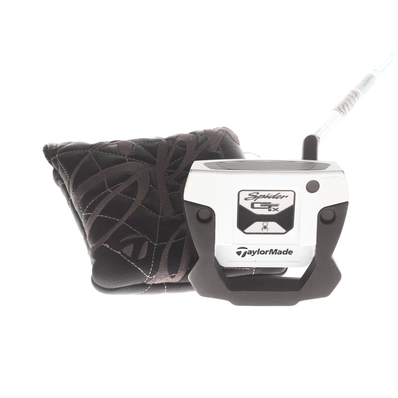 TaylorMade Spider GTx Mens Right Hand Putter 34" Mallet TaylorMade - Super Stroke Pistol GTR 1.0