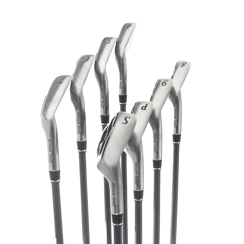 Wilson CI9 Graphite Mens Right Hand Irons 4-SW Regular - Aldila VS Proto 75