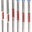 Cobra F9 One Length Steel Mens Right Hand Irons 5-PW Regular - KBS Tour 90