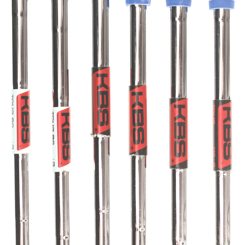 Cobra F9 One Length Steel Mens Right Hand Irons 5-PW Regular - KBS Tour 90