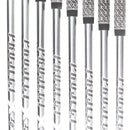 Mizuno JPX 923 Hot Metal Steel Mens Right Hand Irons 4-GW -0.5" 2* Flat Stiff - Project X IO 6.0 110g