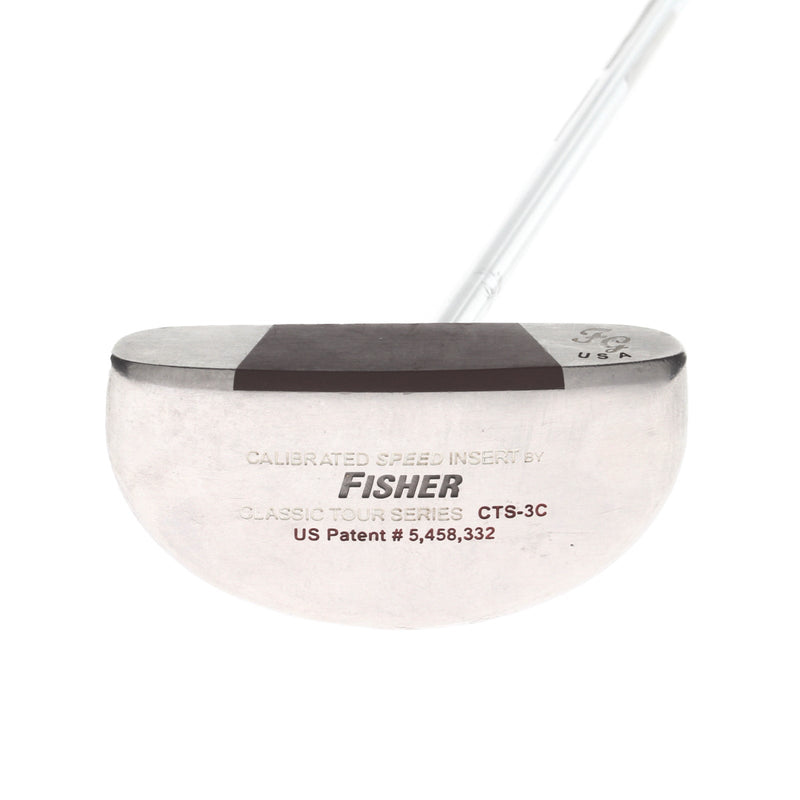 Fisher Classic Tour Series Mens Right Hand Putter 33" Mallet Fisher Golf - G-Rip