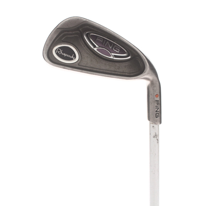 Ping Rhapsody Graphite Ladies Right Hand 6 Iron Orange Dot 2.25* Flat Ladies - Ping ULT 129