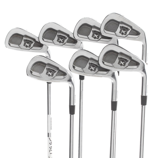 Callaway Forged-X 2009 Steel Mens Right Hand Irons 4-PW Stiff - Project X 6.0