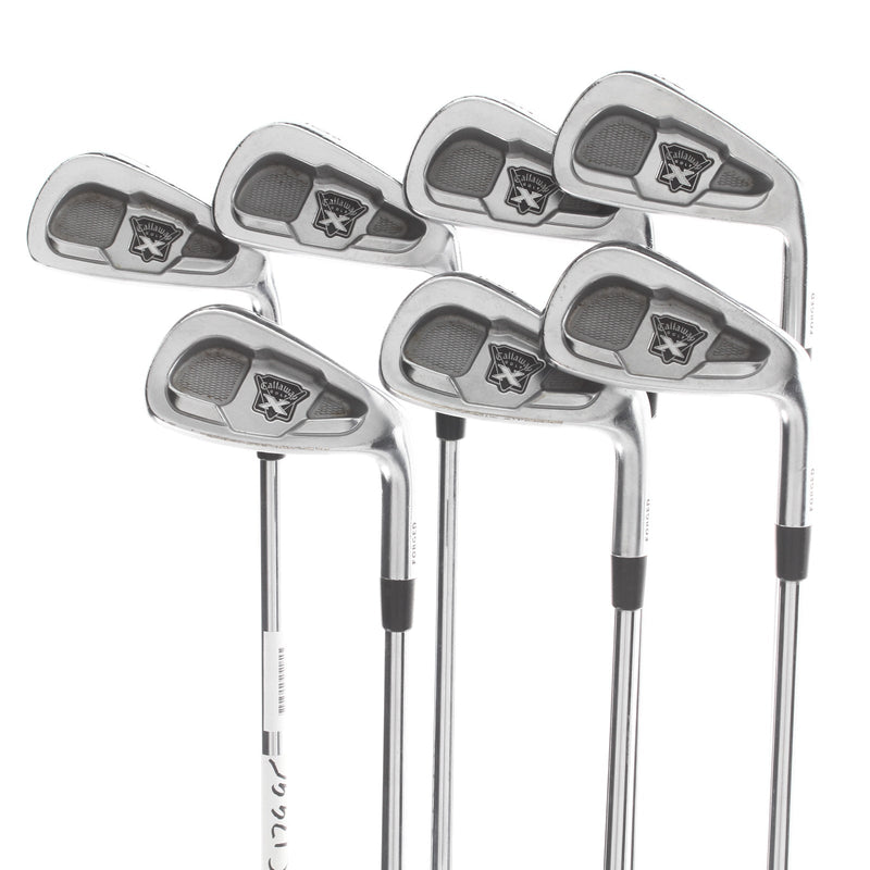 Callaway Forged-X 2009 Steel Mens Right Hand Irons 4-PW Stiff - Project X 6.0