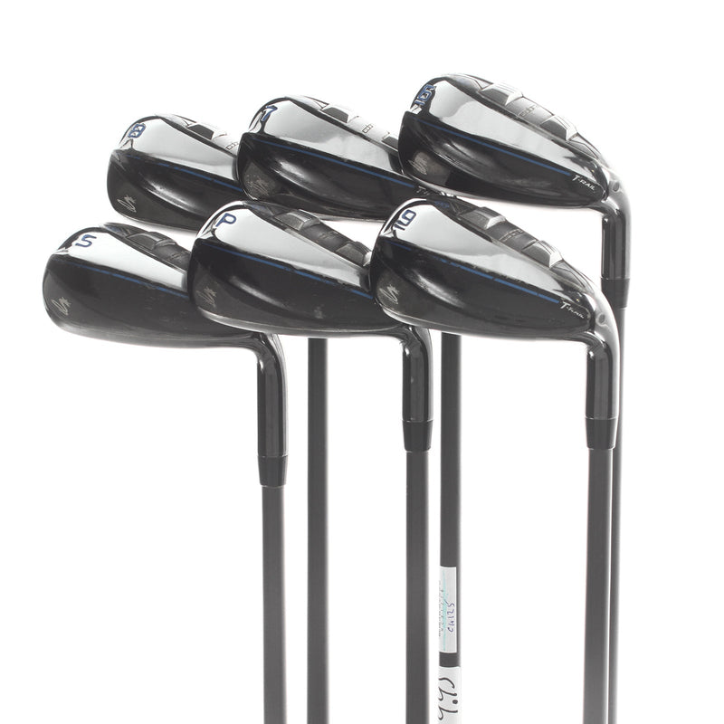 Cobra T-Rail Graphite Mens Right Hand Irons 6-SW Regular - Ultralite 50