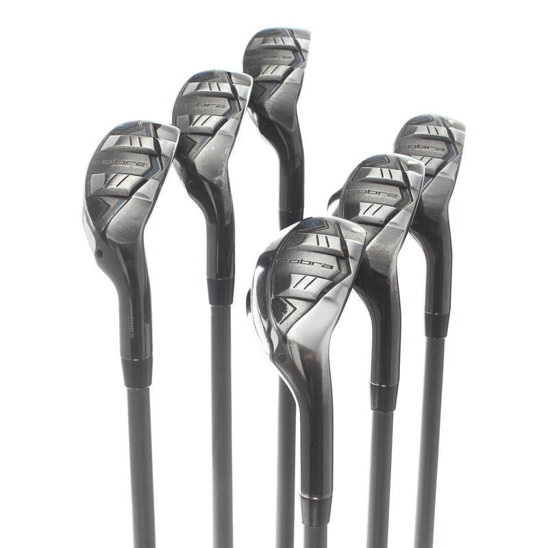 Cobra T-Rail Graphite Mens Right Hand Irons 6-SW Regular - Ultralite 50