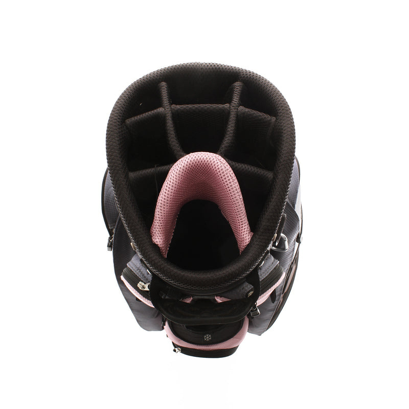 Benross Jewel Cart Bag - Black/Pink