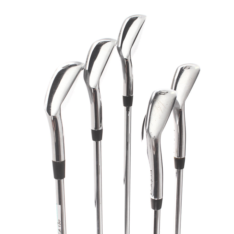 Cobra King F9 Steel Mens Right Hand Irons 5-PW Regular - KBS Tour 80