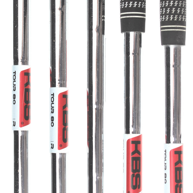 Cobra King F9 Steel Mens Right Hand Irons 5-PW Regular - KBS Tour 80