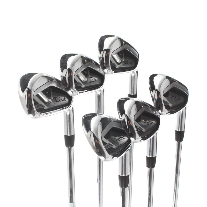 Titleist T300 Steel Mens Right Hand Irons 5-PW Stiff - True Temper AMT Red