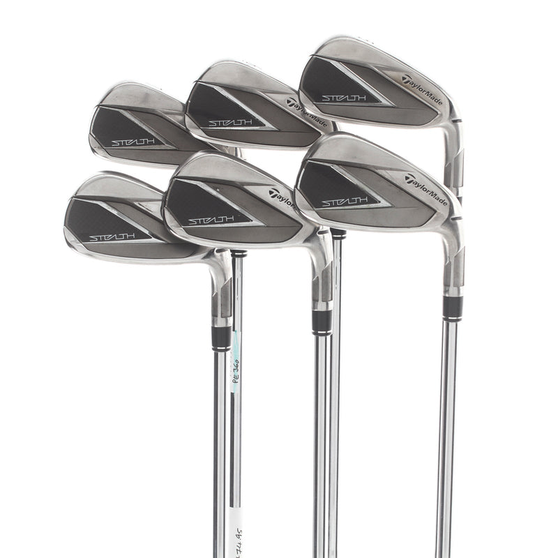 TaylorMade Stealth Steel Mens Right Hand Irons 5-PW Stiff - KBS Max MT 85