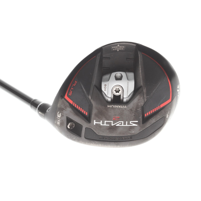 TaylorMade Stealth 2 Plus Graphite Mens Right Hand Fairway 3 Wood 15* Stiff - Kai'li Fw 75