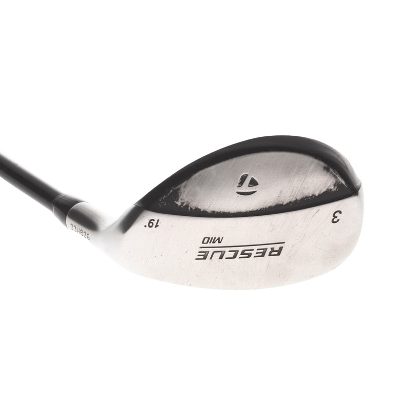 TaylorMade Recue Mid Graphite Mens Right Hand 3 Hybrid 19* Regular - TaylorMade