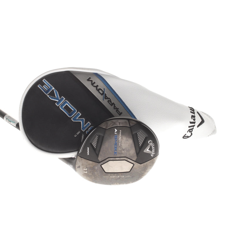 Callaway Paradym Ai Smoke Max Graphite Mens Right Hand Fairway 11 Wood 27* Regular - Tensei AV Blue 55