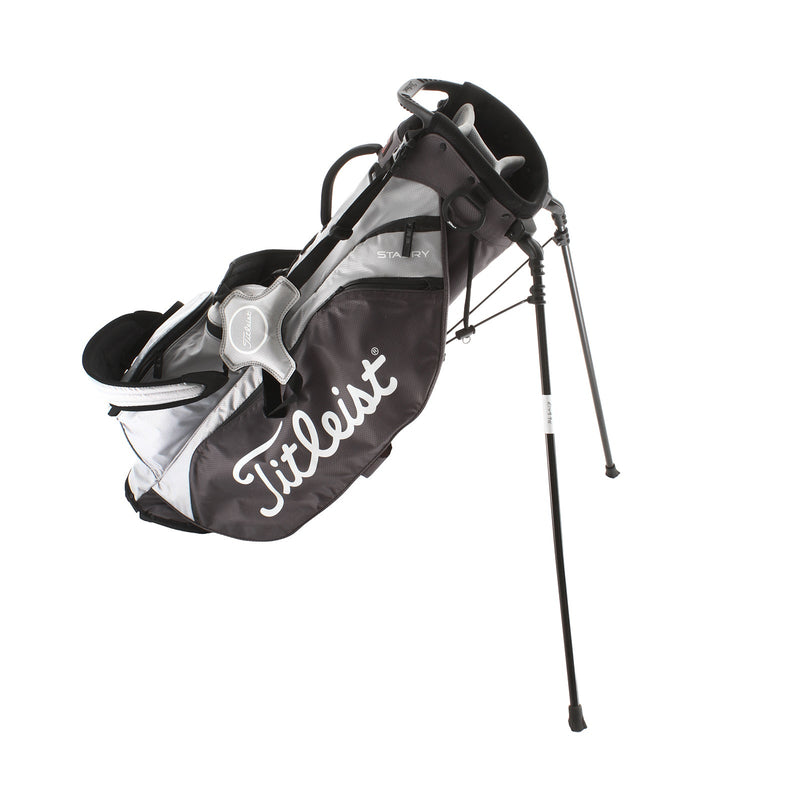 Titleist Players 4 Stadry Stand Bag - Silver/Grey