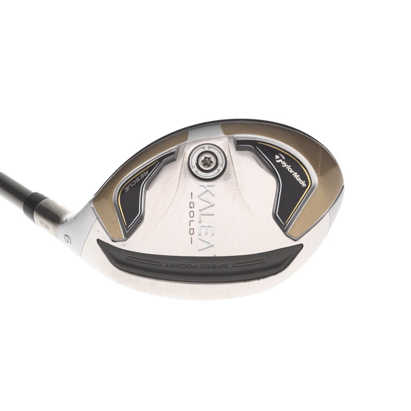 TaylorMade Kalea Gold Graphite Ladies Right Hand 6 Hybrid 31* Ladies - Kalea Gold 40