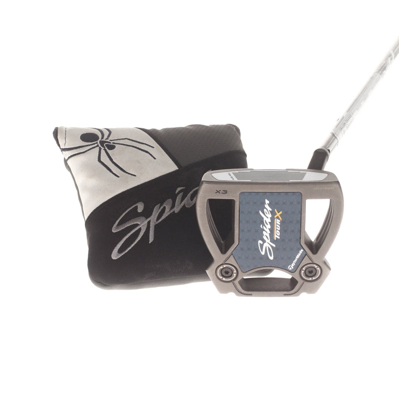 TaylorMade Spider Tour X Mens Right Hand Putter 34" Mallet - Super Stroke Pistol 1.0