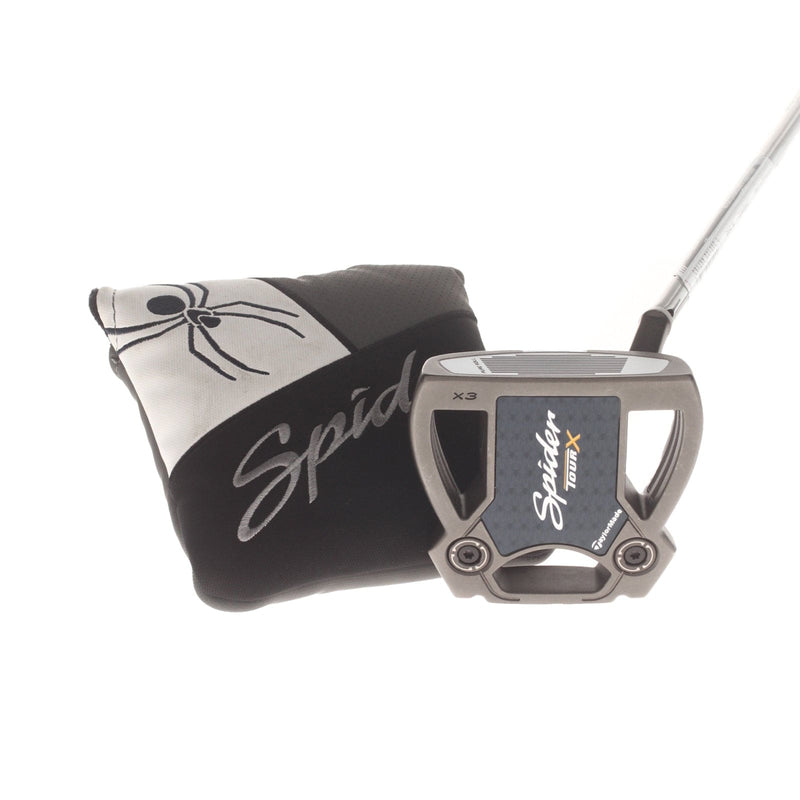 TaylorMade Spider Tour X Mens Right Hand Putter 34" Mallet - Super Stroke Pistol 1.0