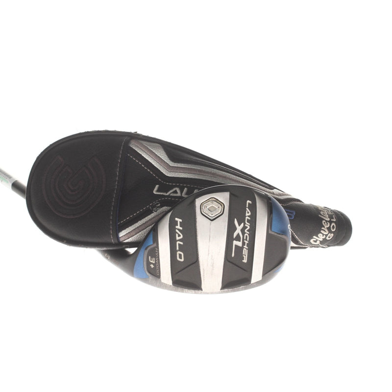 Cleveland Launcher XL Halo Hy-Wood Graphite Mens Right Hand 3 Hybrid 18* Stiff - Cypher Forty 6.0