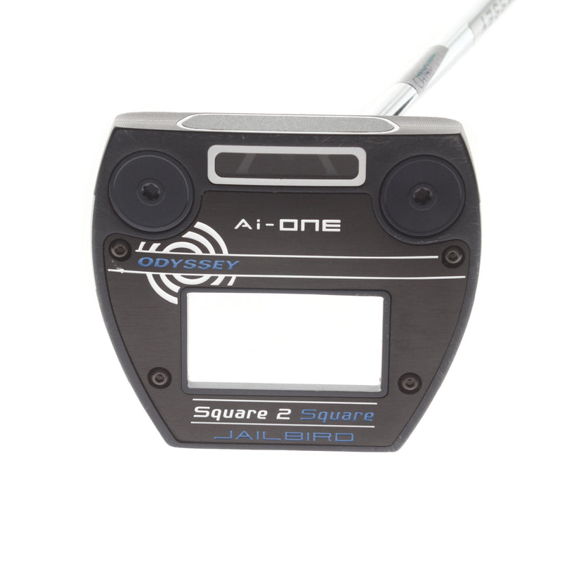 Odyssey Ai-ONE Sqaure 2 Sqaure Jailbird Mens Right Hand Putter 33.5" Mallet Odyssey Stroke Lab 90 - Odyssey