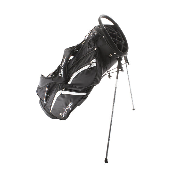 Ben Sayers Stand Bag - Black/White