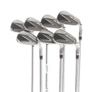 TaylorMade Stealth Steel Mens Right Hand Irons 6-AW+SW Regular - KBS Tour Lite