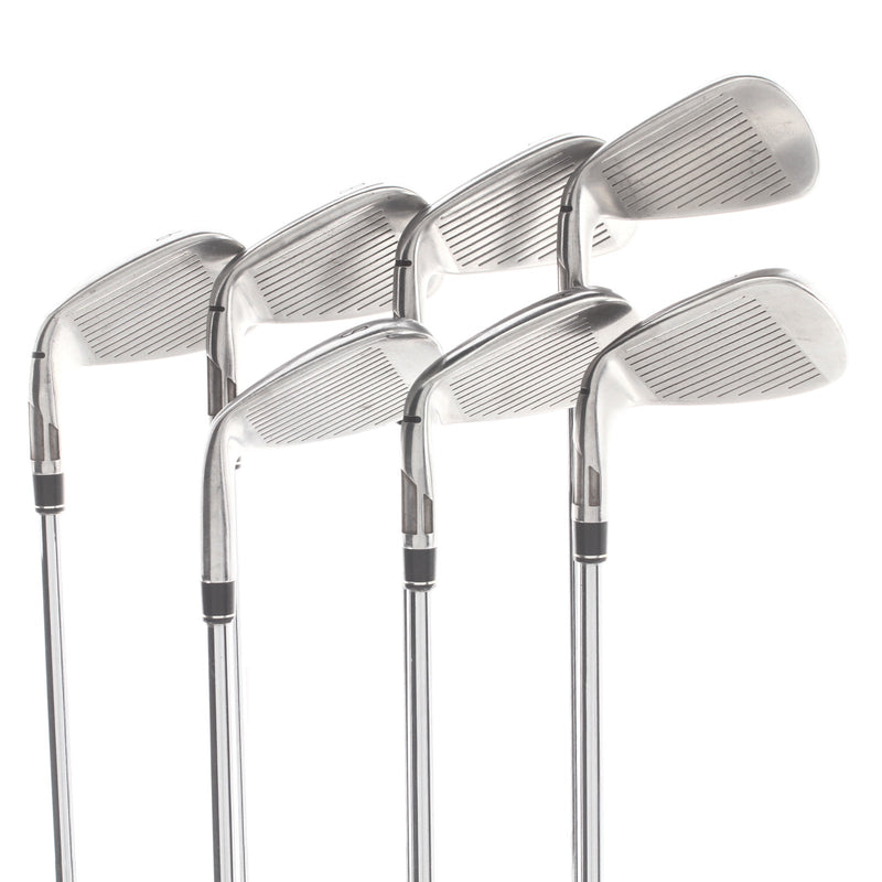 TaylorMade Stealth Steel Mens Right Hand Irons 6-AW+SW Regular - KBS Tour Lite