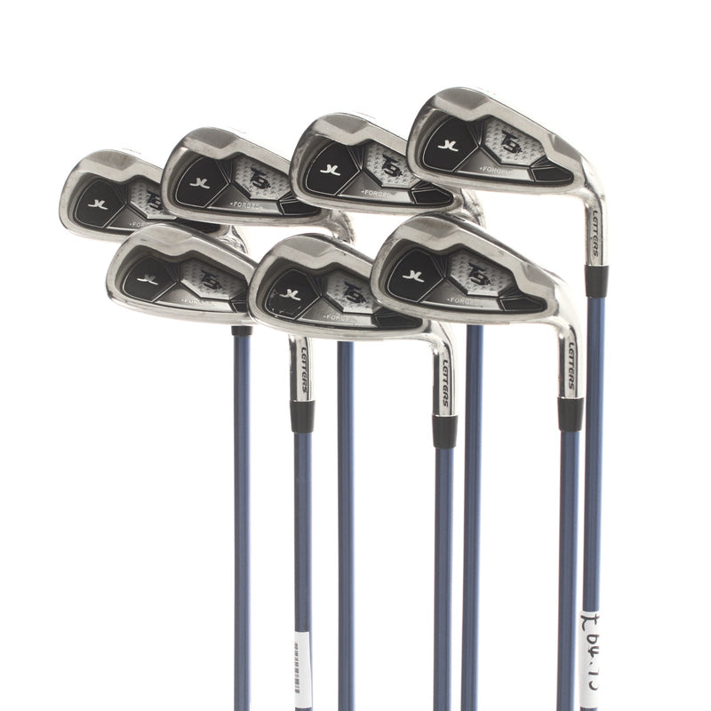 John Letters T9+ Graphite Mens Right Hand Irons 5-SW Senior - Aldila Tour Gold 80-A