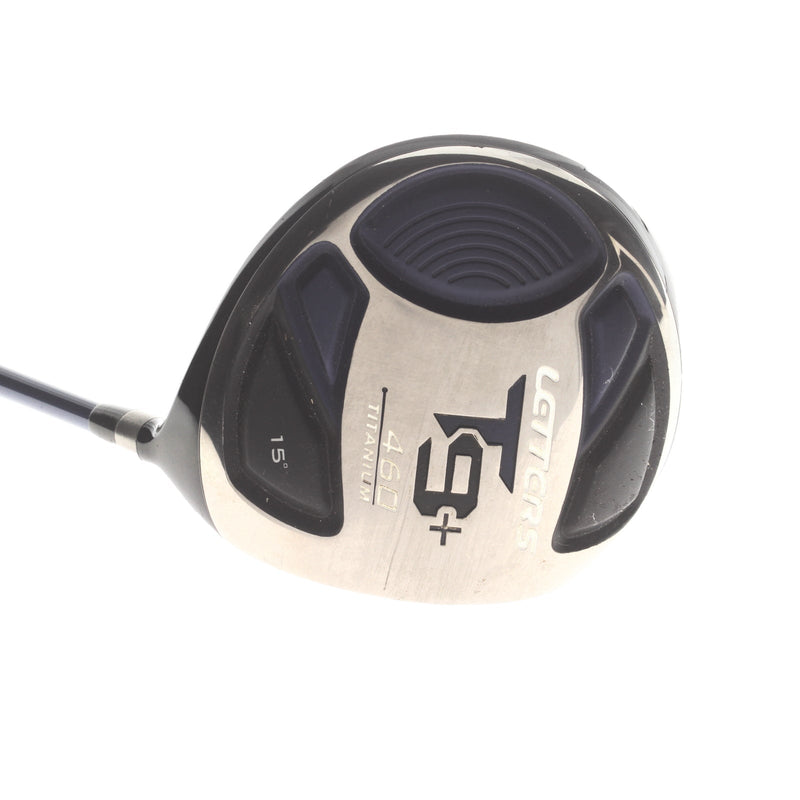 John Letters T9+ Graphite Mens Right Hand Driver 15* Senior - Aldila Tour Gold 80-A