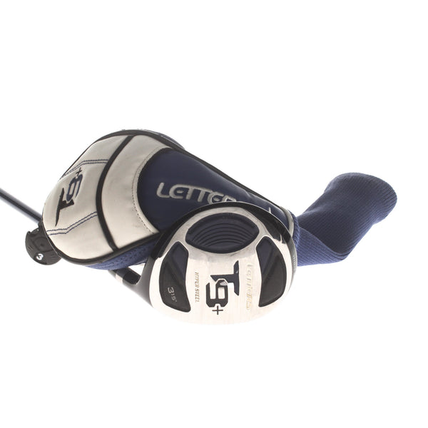 John Letters T9+ Graphite Mens Right Hand Fairway 3 Wood 15* Senior - Aldila Tour Gold 80-A