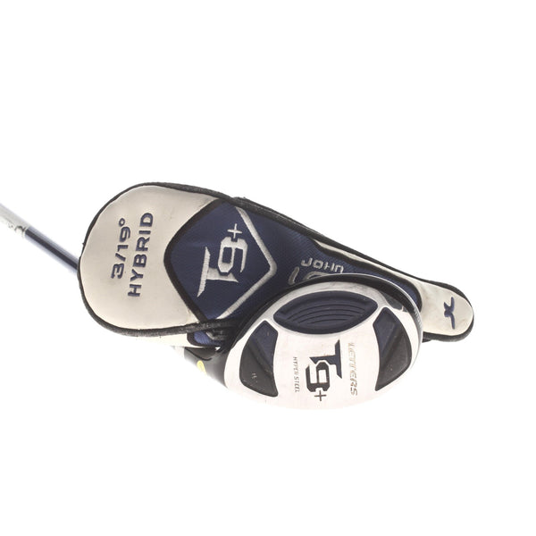 John Letters T9+ Graphite Mens Right Hand 3 Hybrid 19* Senior - Aldila Tour Gold 80-A