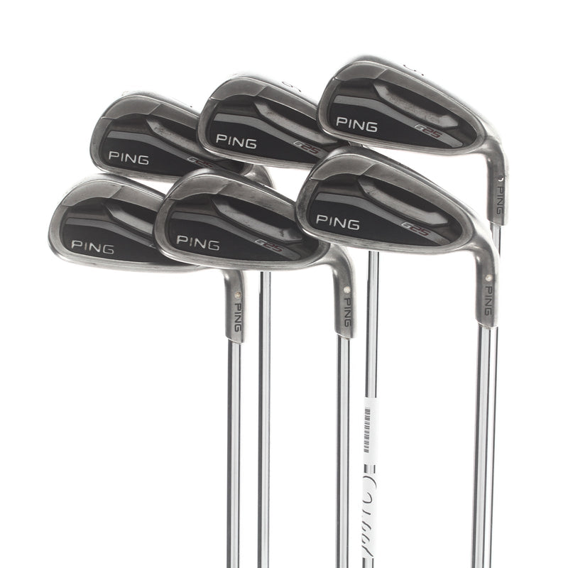 Ping G25 Steel Mens Right Hand Irons 5-PW 3* Upright Regular - Ping CFS