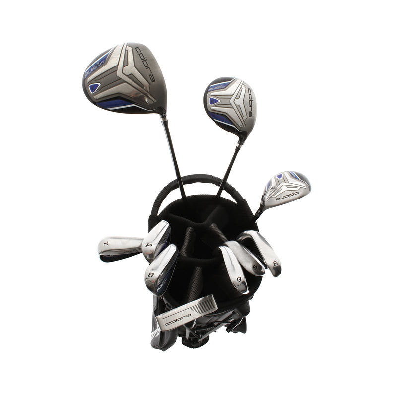 Cobra Fly XL Steel/Graphite Mens Right Hand Package Set Regular -