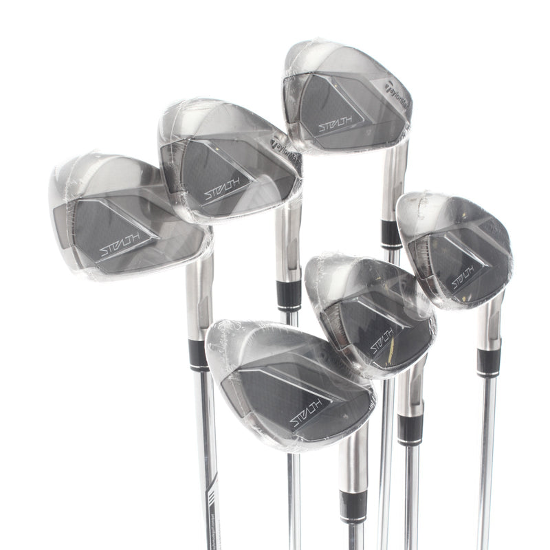 TaylorMade Stealth Steel Mens Right Hand Irons 5-SW Regular - KBS Max 85