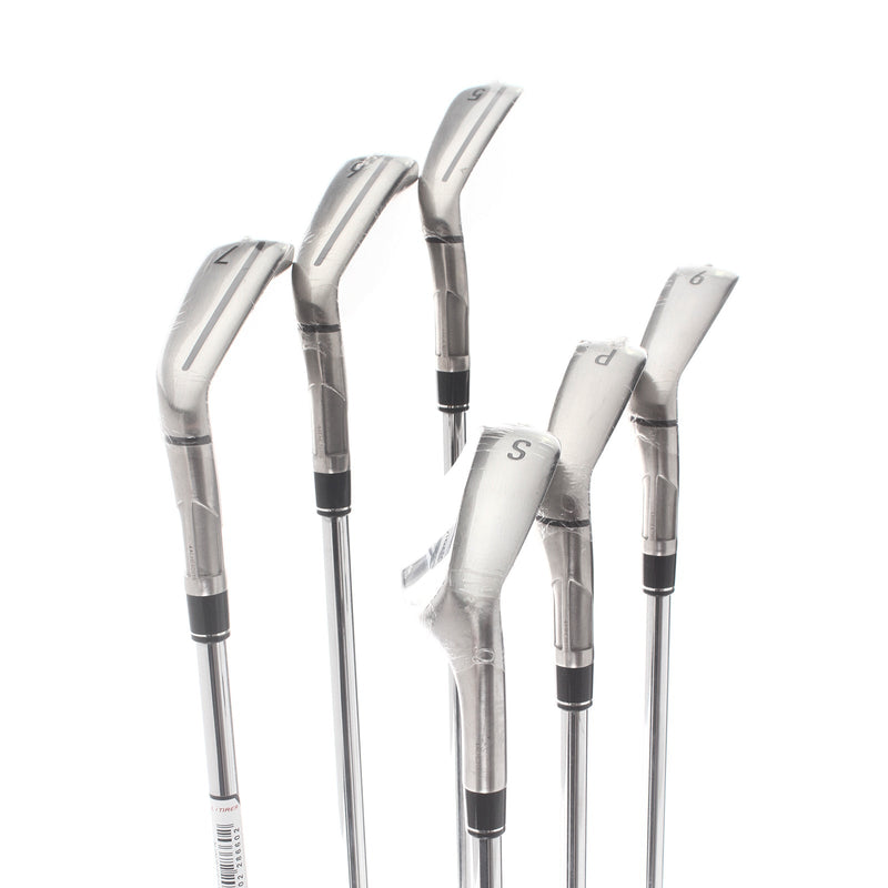 TaylorMade Stealth Steel Mens Right Hand Irons 5-SW Regular - KBS Max 85