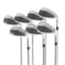TaylorMade Qi Steel Mens Right Hand Irons 5-SW Regular - KBS Max MT 85