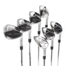 TaylorMade Qi Steel Mens Right Hand Irons 5-SW Regular - KBS Max MT 85