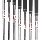 TaylorMade Qi Steel Mens Right Hand Irons 5-SW Regular - KBS Max MT 85