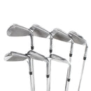 TaylorMade Qi Steel Mens Left Hand Irons 5-SW Regular - KBS Max MT 85