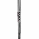 TaylorMade Qi Steel Mens Left Hand Irons 5-SW Regular - KBS Max MT 85