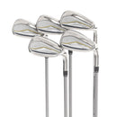 TaylorMade Kalea Gold Steel Ladies Right Hand Irons 7-SW Ladies - Kalea Gold 40