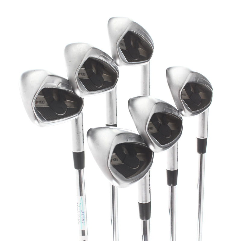 Ping G400 Steel Mens Right Hand Irons 5-PW Black Dot Regular - Ping AWT 2.0