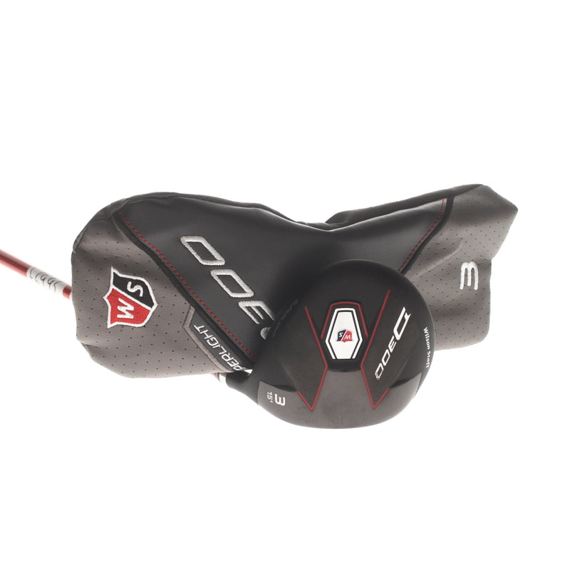 Wilson D300 Graphite Mens Right Hand Fairway 3 Wood 15* Regular - D300 Superlight