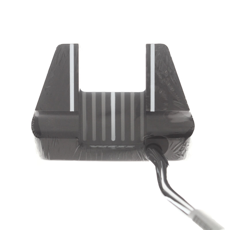 Zebra Milled Series 002 Mens Right Hand Putter 34" Mallet Zebra - Winn AVS Pistol