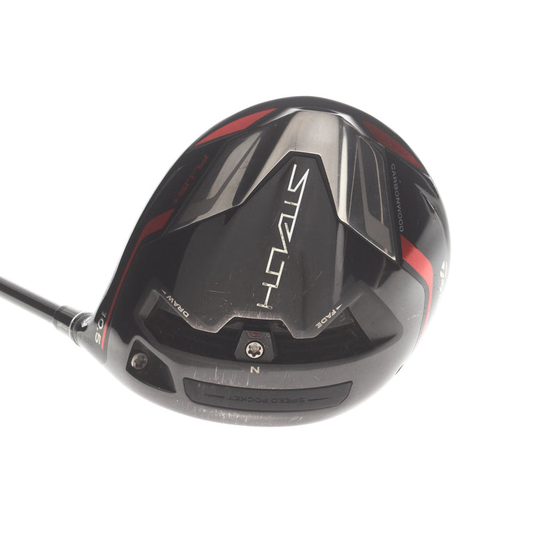TaylorMade Stealth Plus Graphite Mens Right Hand Driver 10.5* Extra Stiff - Hzrdus Smoke Red RDX 6.5 60g