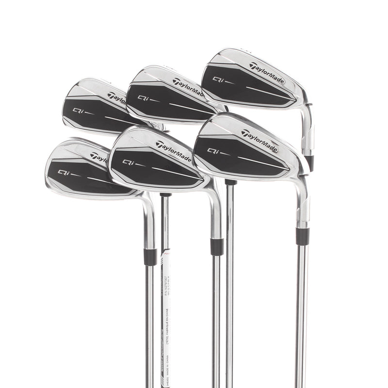 TaylorMade Qi Steel Mens Right Hand Irons 5-PW Regular - KBS MT Max 85