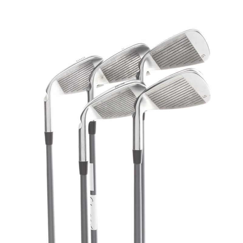 Ping G425 Graphite Mens Right Hand Irons 6-PW Orange Dot 2* Flat Regular - Ping Alta CB AWT