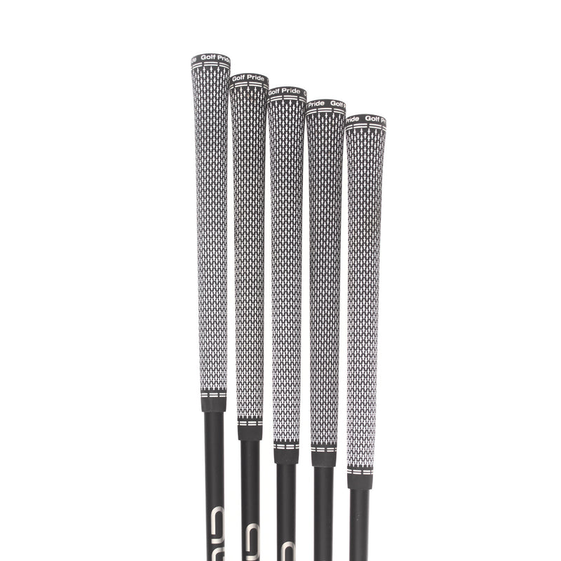 Ping G425 Graphite Mens Right Hand Irons 6-PW Orange Dot 2* Flat Regular - Ping Alta CB AWT